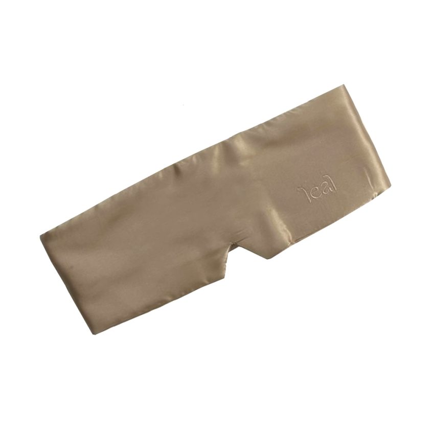 masque-de-sommeil-bandeau-en-soie-pale-gold-front